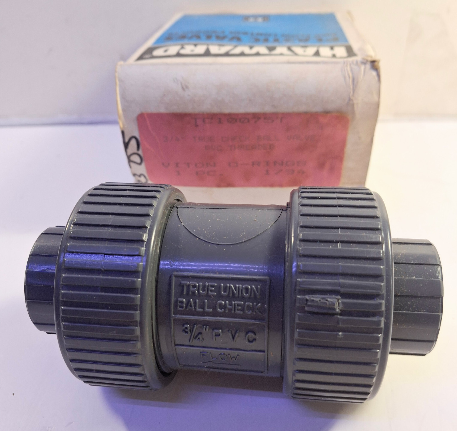 1 NEW HAYWARD TC10075T TRUE UNION BALL VALVE 3/4″ NIB ***MAKE OFFER***