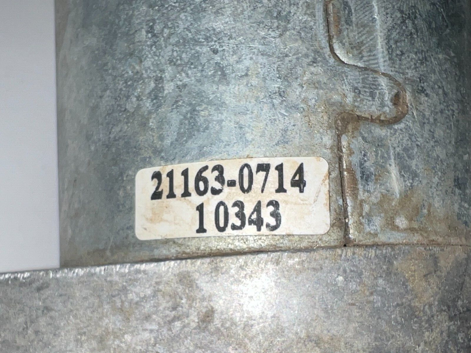KAWASAKI CUB CADET STARTER 21163-0714 10343 12 VLT 0.8 HP 0.6 KW