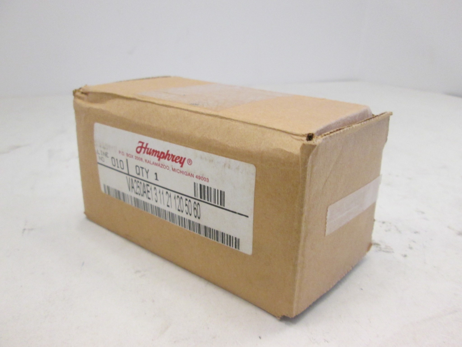 Humphrey, VA250AE1, Solenoid Valve, 120 V, 50/60Hz, 0-29″ HG, New