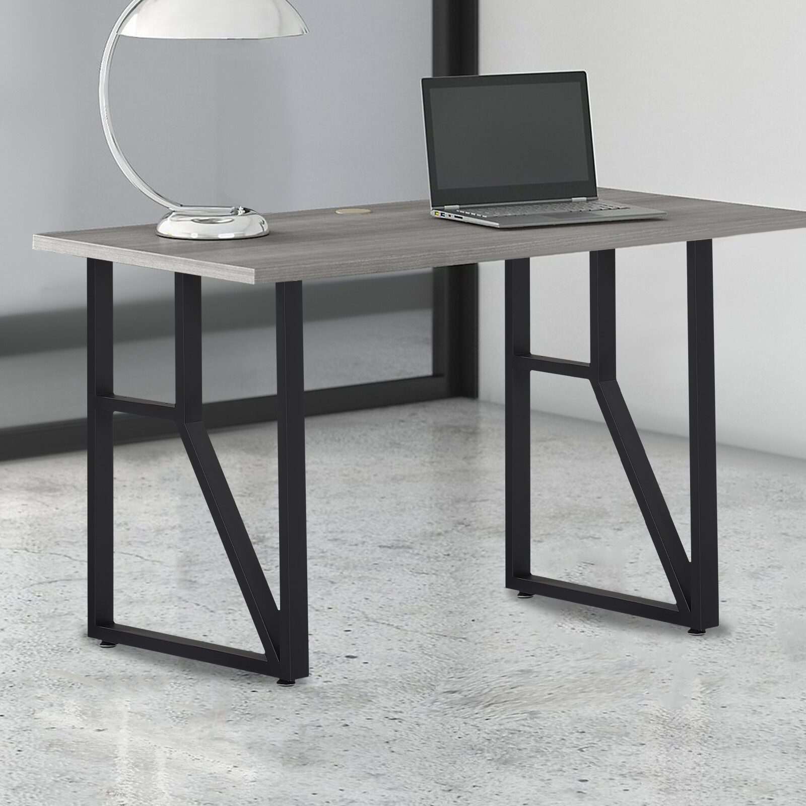 Metal Rectangle Furniture Legs Black Modern Furniture Legs 2 Table Legs