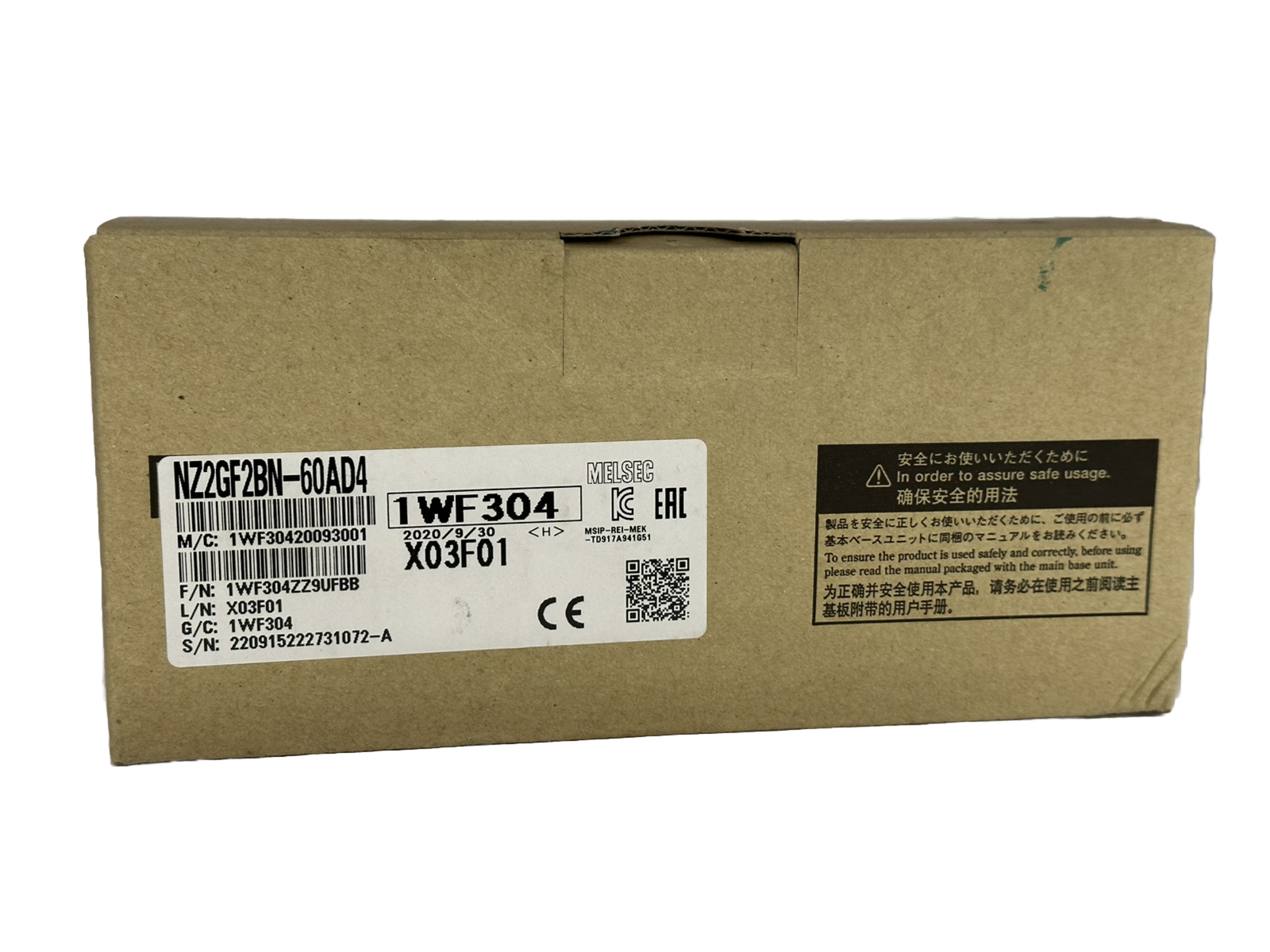1pcs New Mitsubishil NZ2GF2BN-60AD4 Module