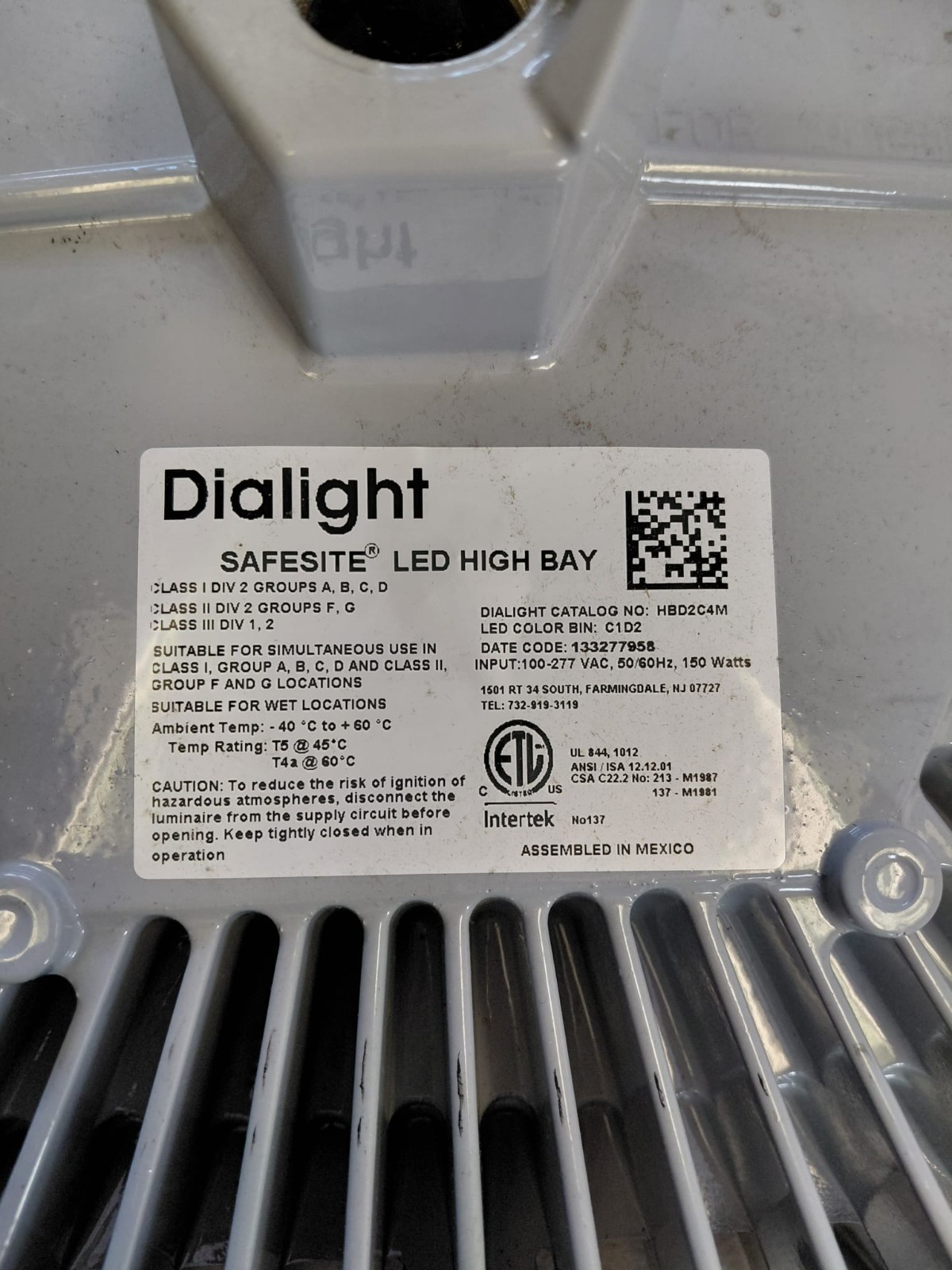 Dialight HBD2C4M LED Flood Light /Dialight HBD2C4M MEXİCO