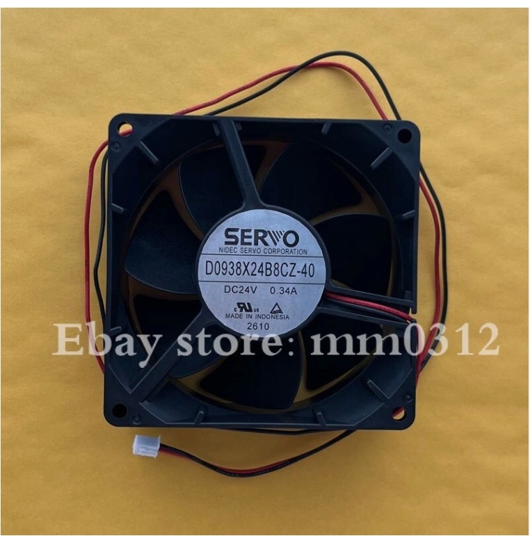 1pcs SERVO D0938X24B8CZ-40 DC24V 0.34A 8.16W equipment fan