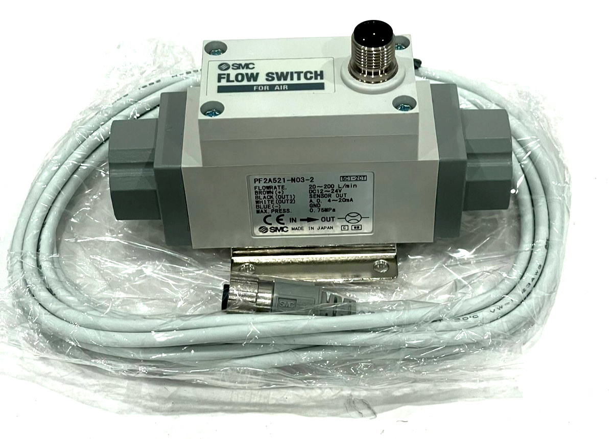 NEW SMC PF2A521-N03-2 FLOW SWITCH PF2A521N032