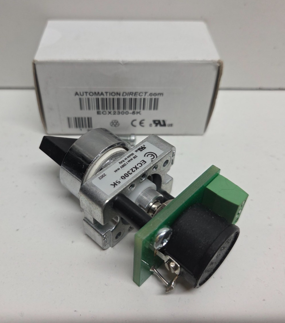 NEW NO BOX! AUTOMATIONDIRECT 5K OHM POTENTIOMETER ECX2300-5K