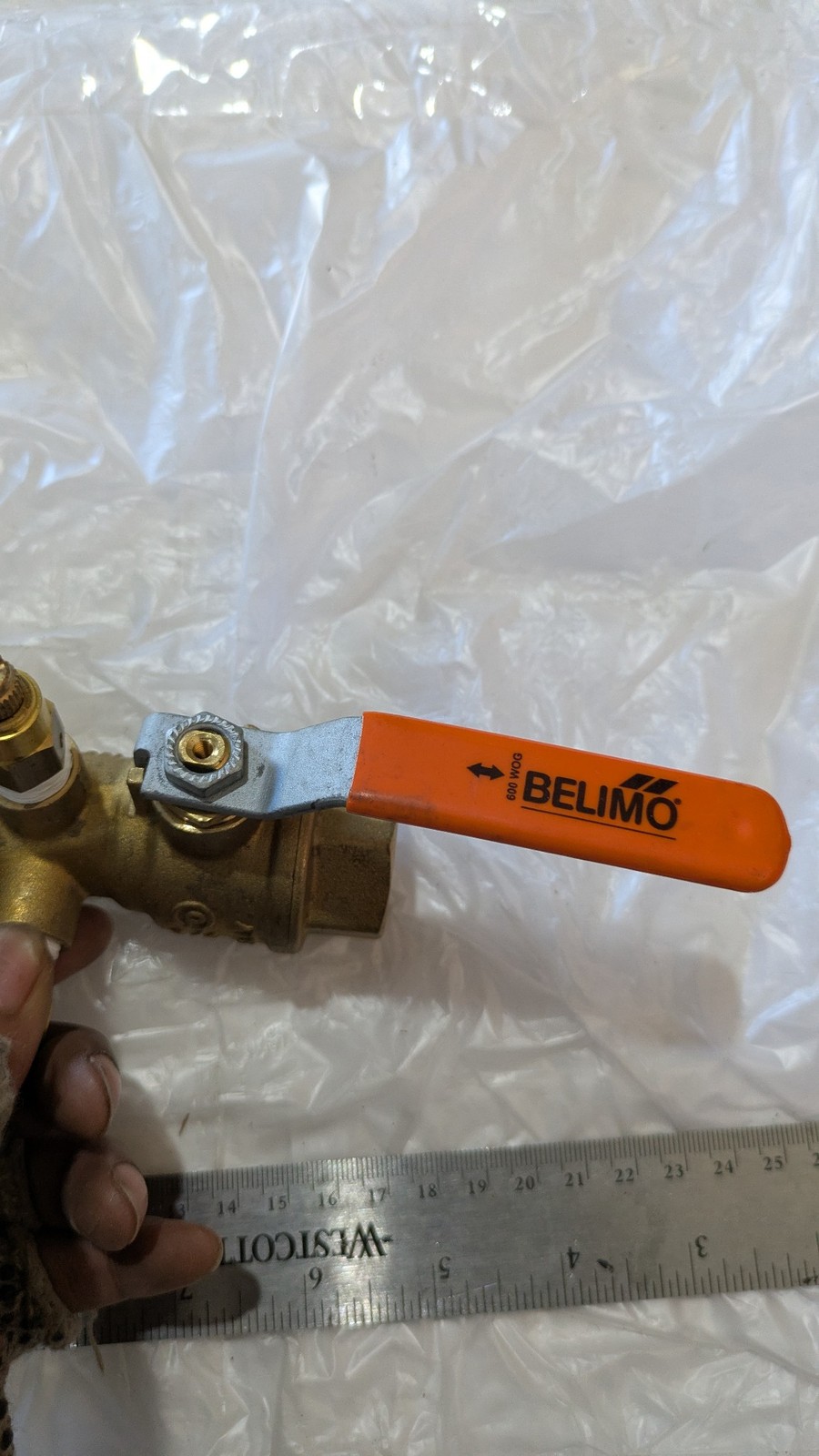 Ball Valve Union Combination BELIMO 3/4 BRASS