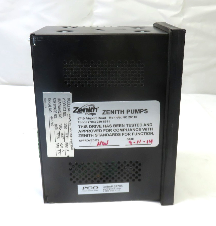 ZENITH Pumps ZeDRIVE 68-16817-0138-0, FOR PARTS/ REPAIR