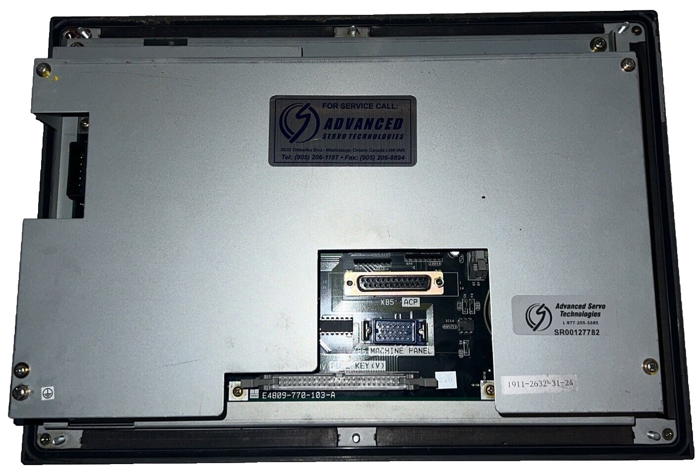 OKUMA OSP7000M E4809-770-103-A 1911-2632-31-24 OPERATOR INTERFACE DISPLAY