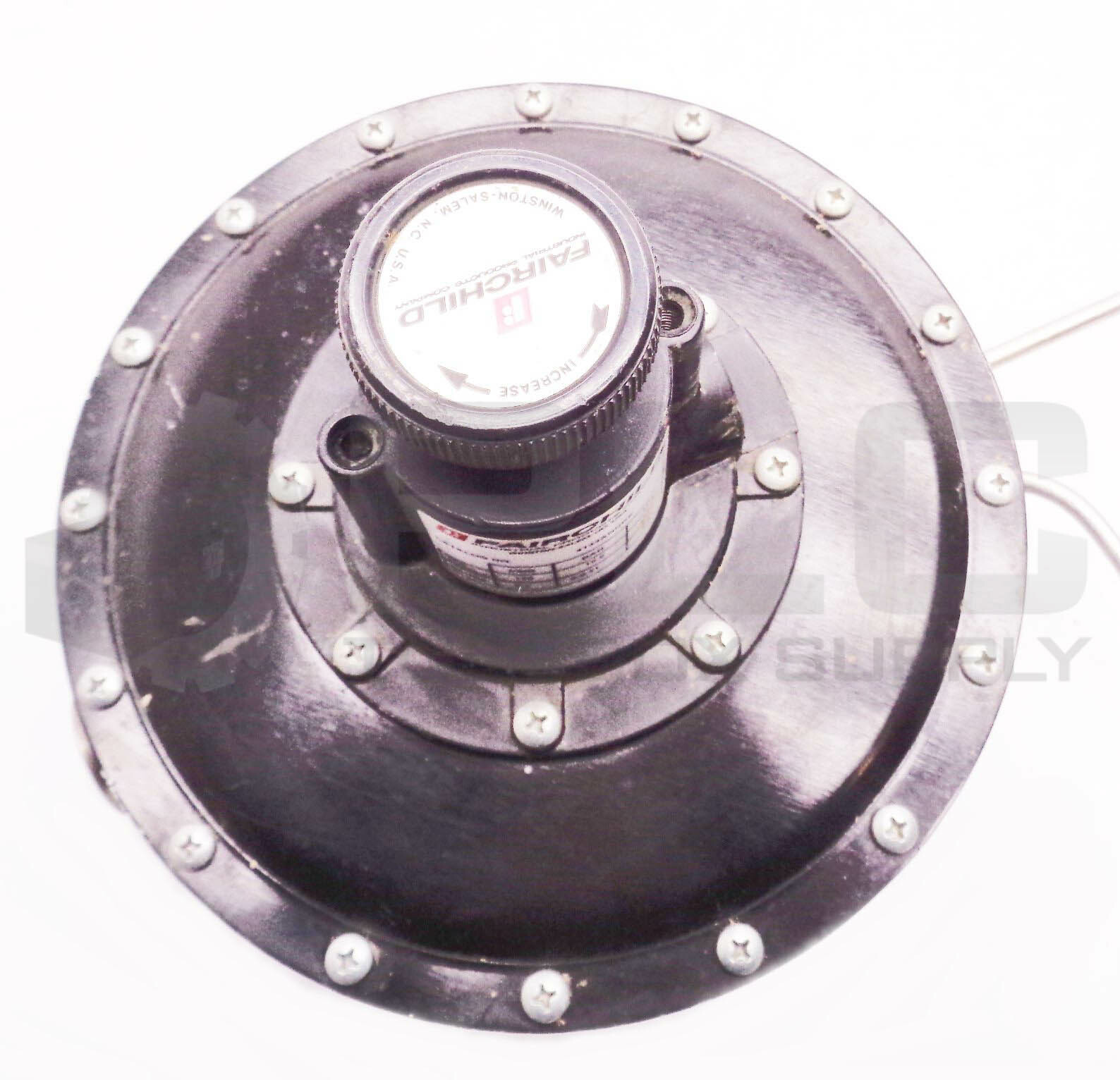 FAIRCHILD 4133ANNKE PRESSURE REGULATOR 150PSIG 10.0BAR W/ DWYER FLOWMETER