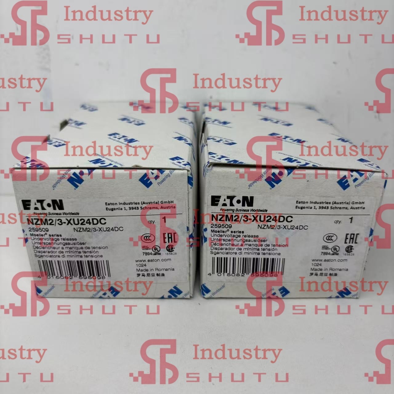 1pcs New Eaton NZM2/3-XU24DC Undervoltage Release IN BOX