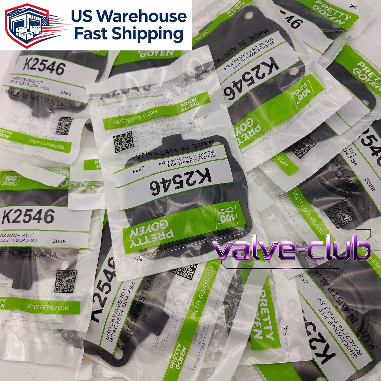 1PCS GOYEN K2546 New For Diaphragm Repair Kit fast shipping USA Stock
