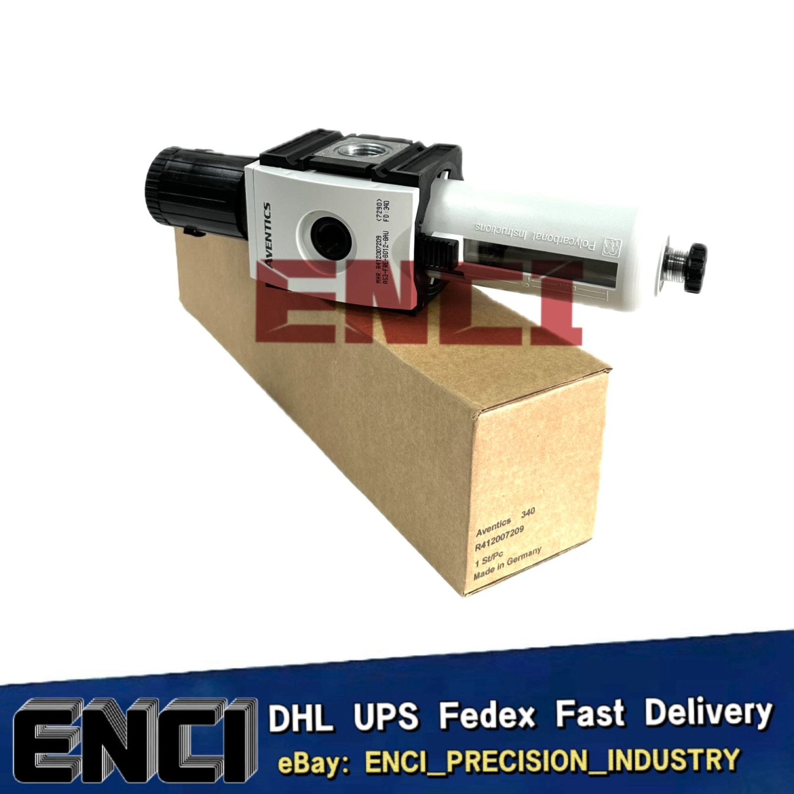 #ENCI# R412007209 AVENTICS PRESSURE REGULATOR VALVE AS3-FRE-G012-GAU