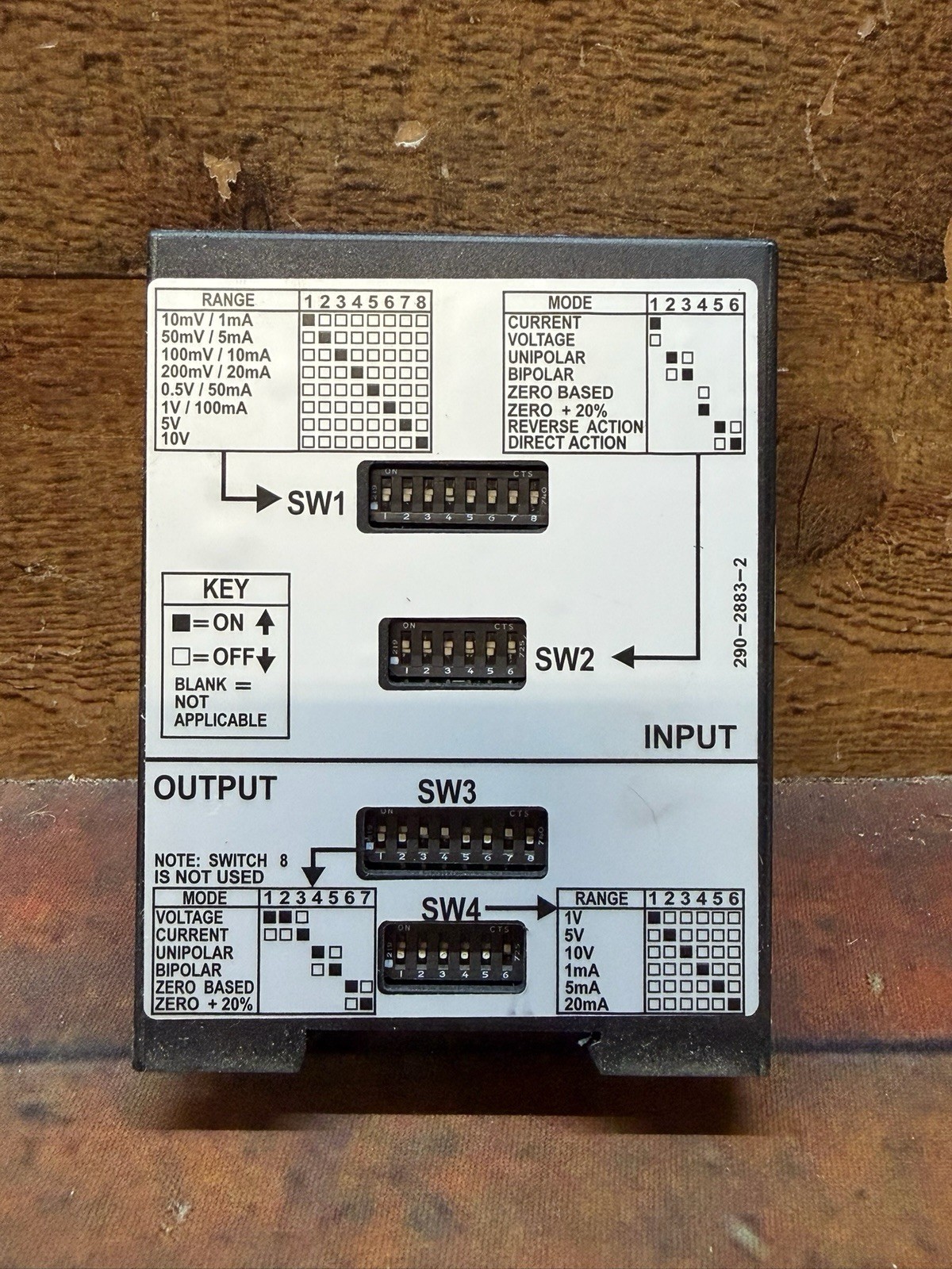 Love Controls SC4380 ISO Verter II Process Signal Converter / Isolator, F0222