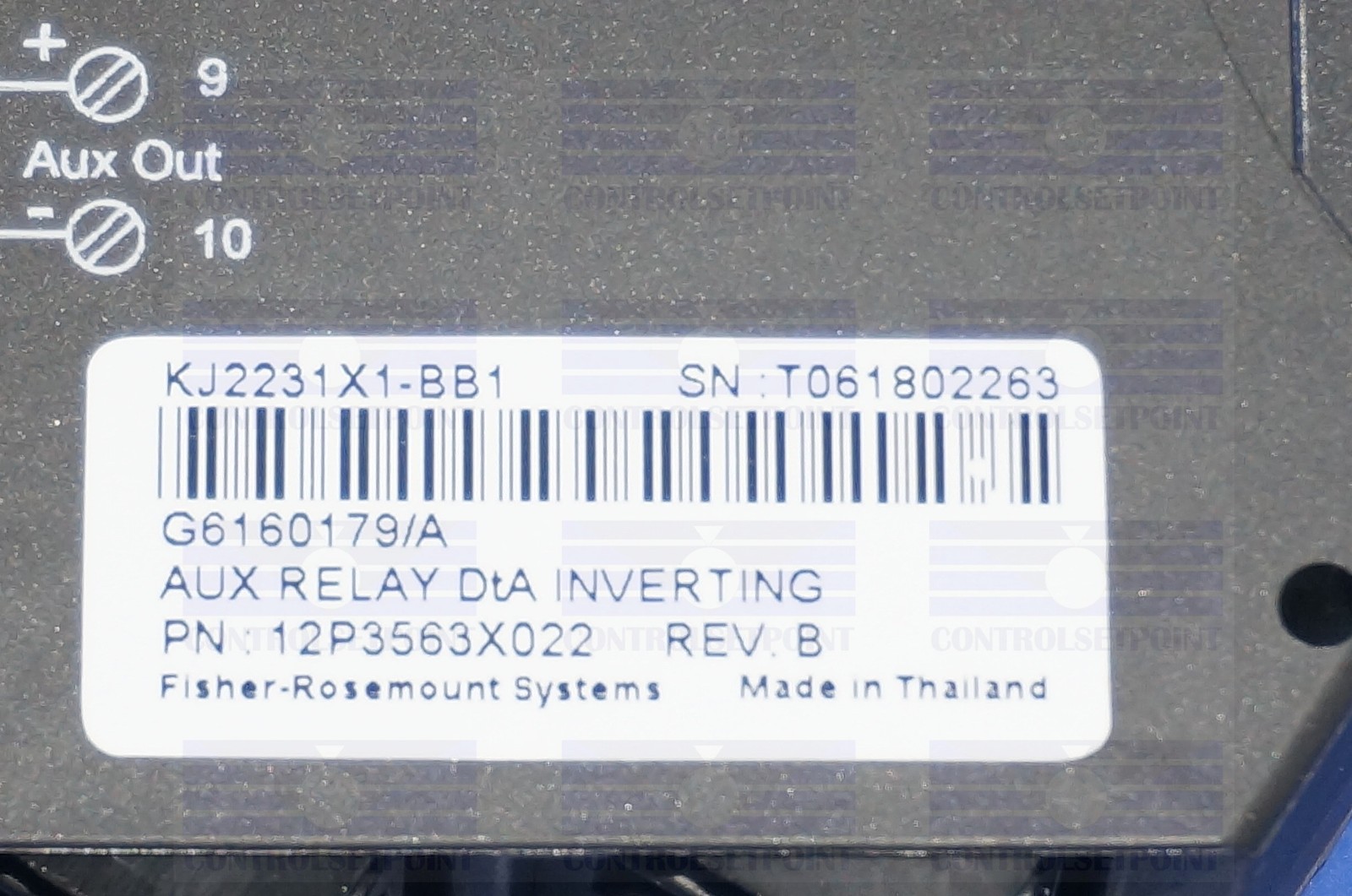 EMERSON DELTAV KJ2231X1-BB1 AUXILIARY RELAY DTA-DIRECT MODULE KJ2231X1BB1