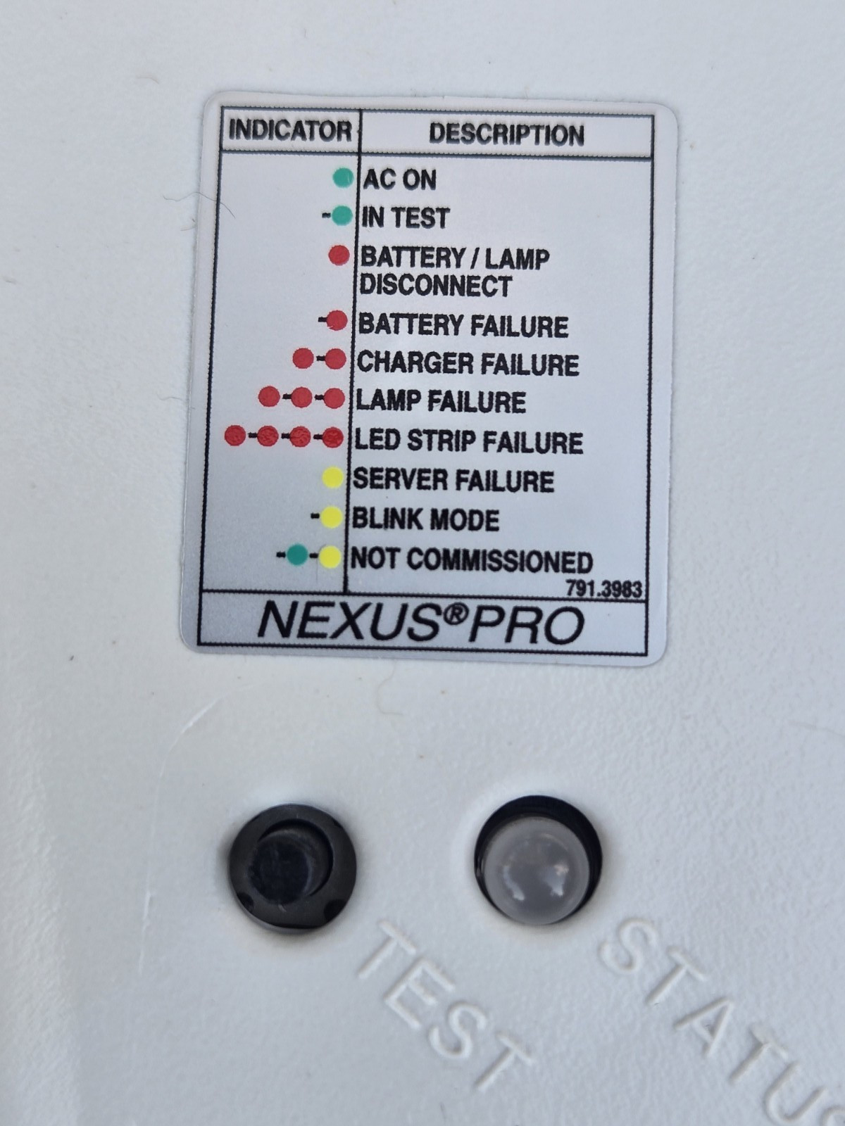 ABB Premier Emergi-Lite Nexus RF Emergency Lights WPR1224M1R2LG-NEXRF 120/277VAC