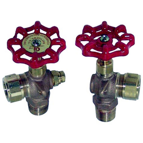 WATER GAUGE VALVE SET 1/2″ X 5/8″ OD GLASS TUB