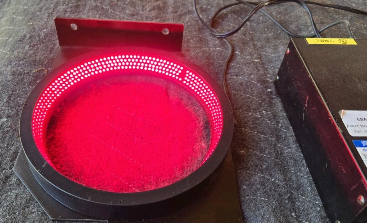 KDR-LA180 Low Angle Ring LEDs Inspection Light W/ Adj Power Sup NISSIN ELECTRO?