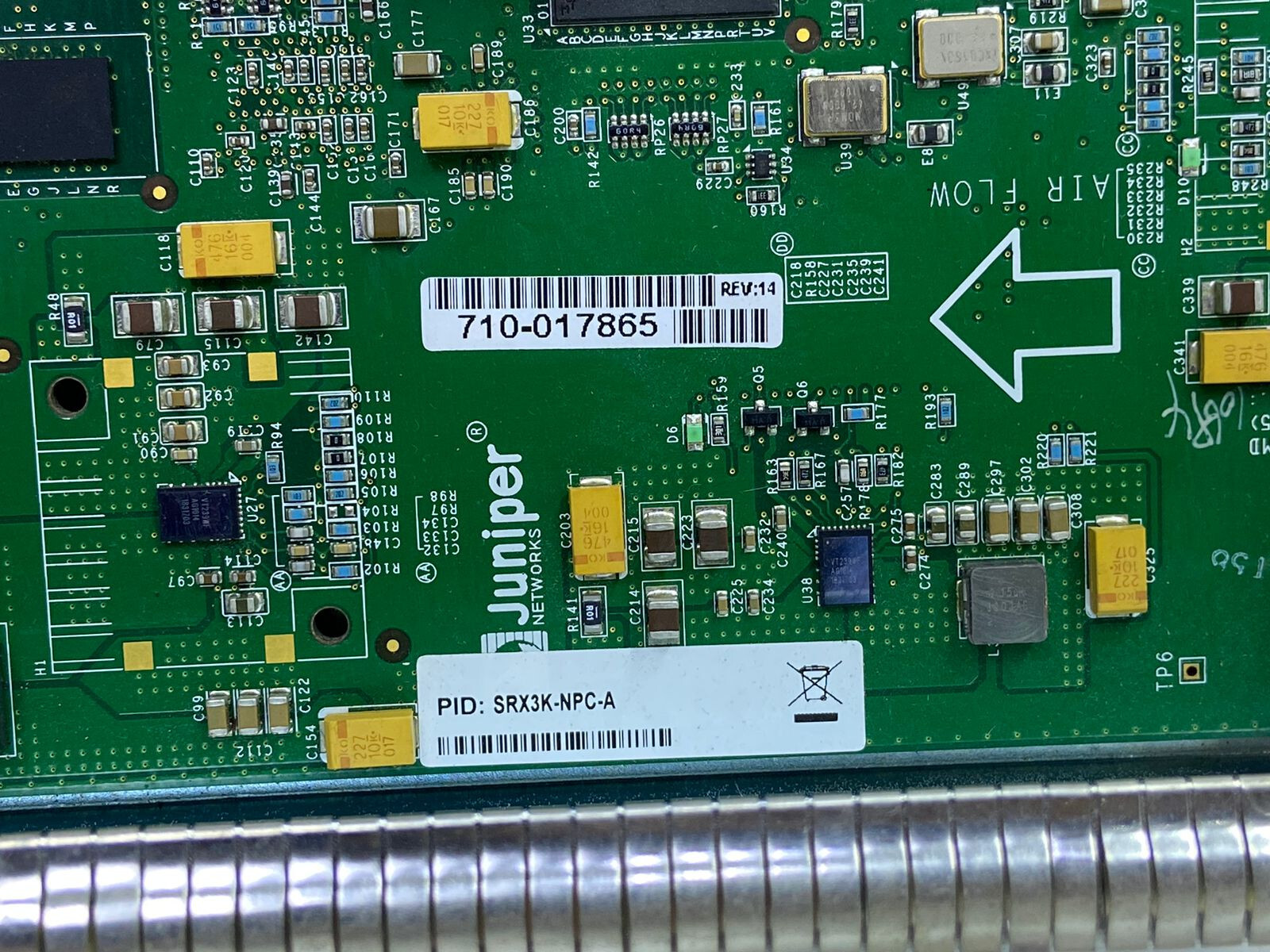 SRX3K-NPC-A Juniper Networks SRX 3000 Network Processing Card , CH#675