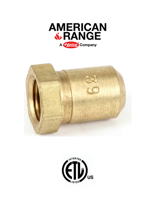 American Range A29000 Burner Orifice, 1/2″, #39 Natural Gas