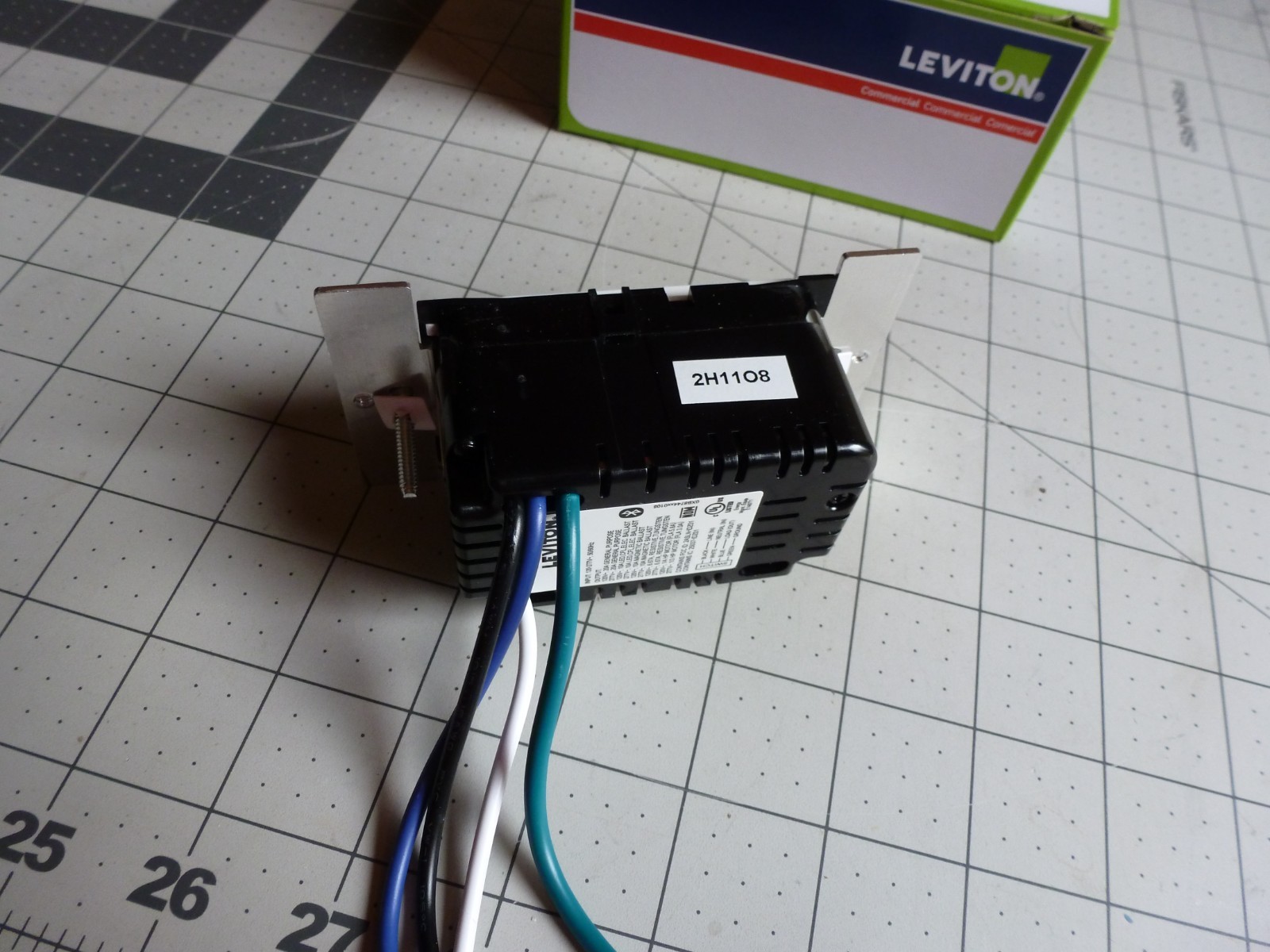 1 – Leviton ODS15-IDW Occupancy Self-Adaptive Sensors – Passive Infrared (PIR)