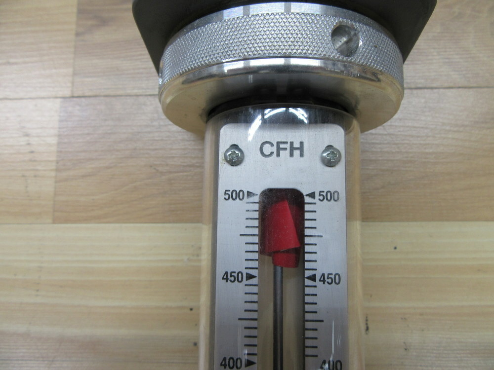 Waukee L-4 Flow Meter L4 0-500 CFH