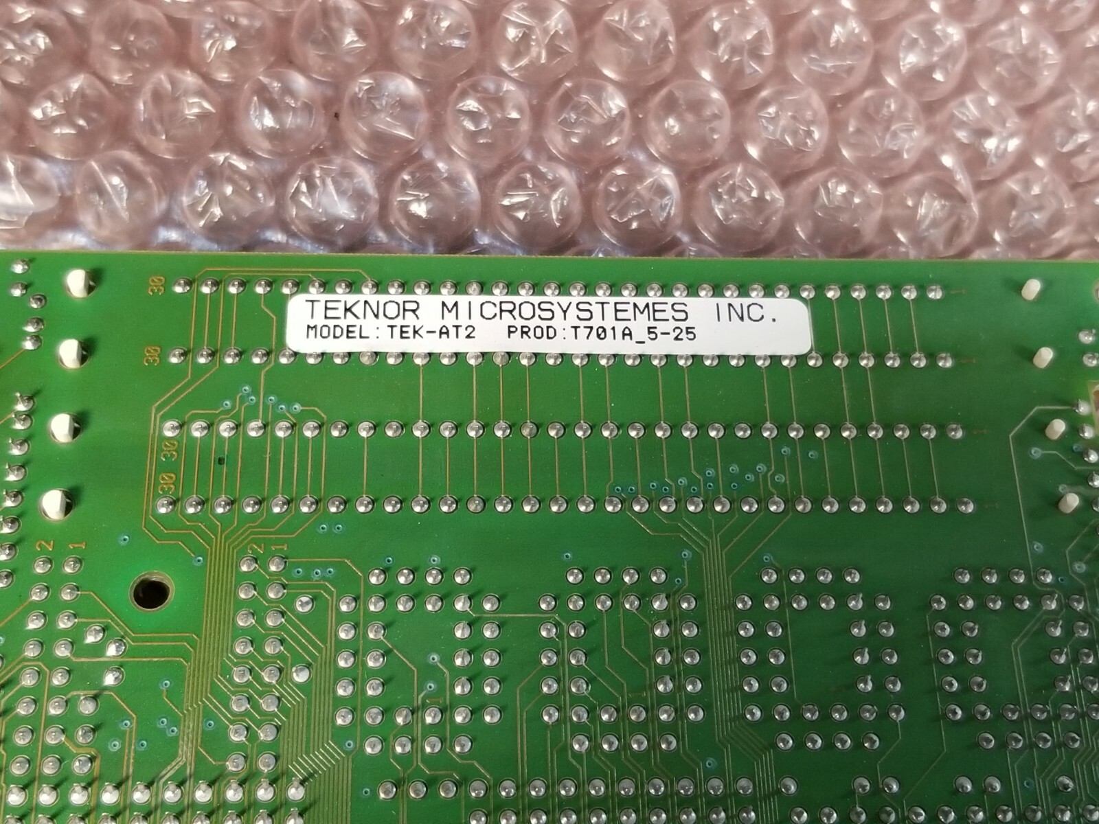 Teknor Microsystems TEK-AT2 T701A_5-25