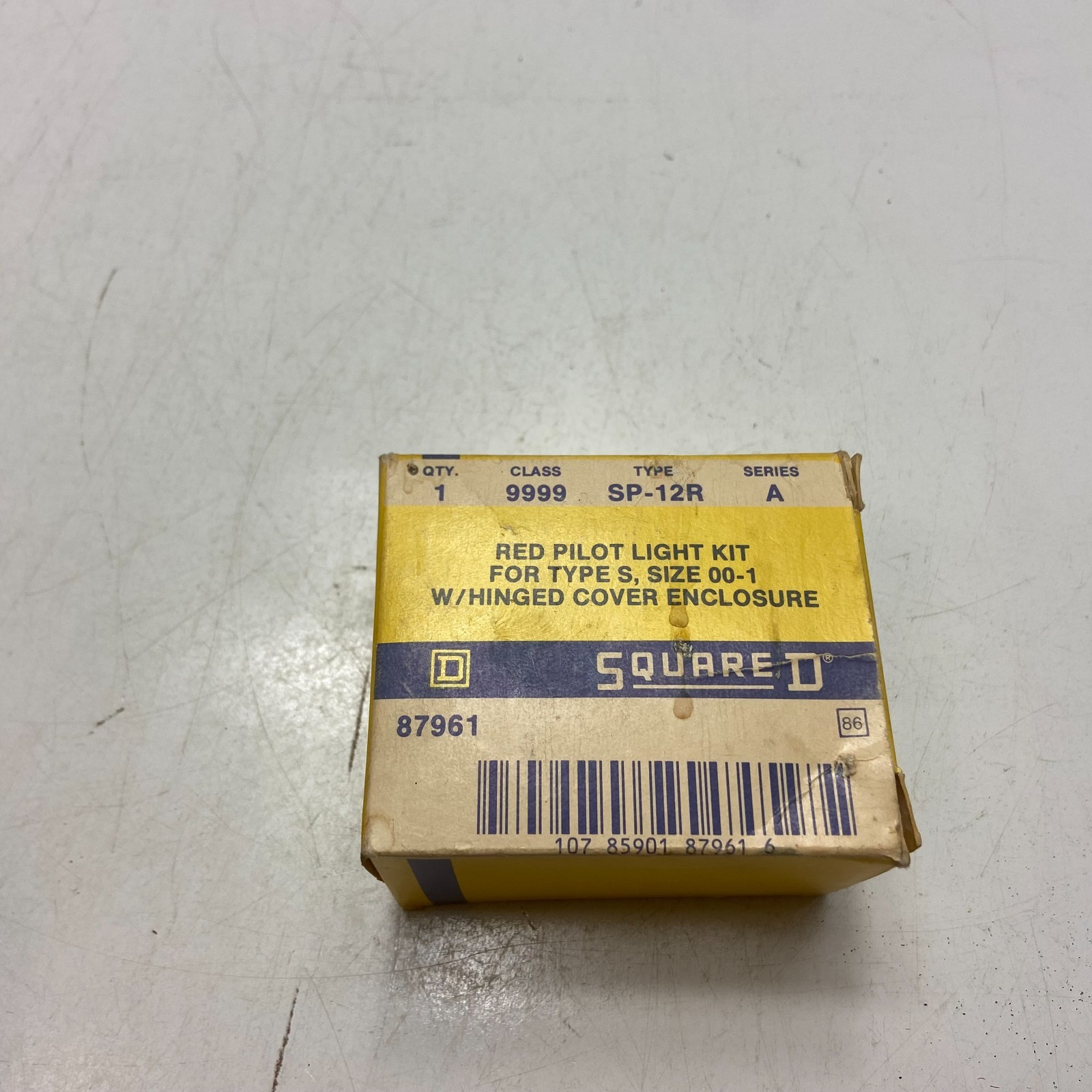 SQUARE D 9999SP12R Red Pilot Light Kit Type SP12R Series A
