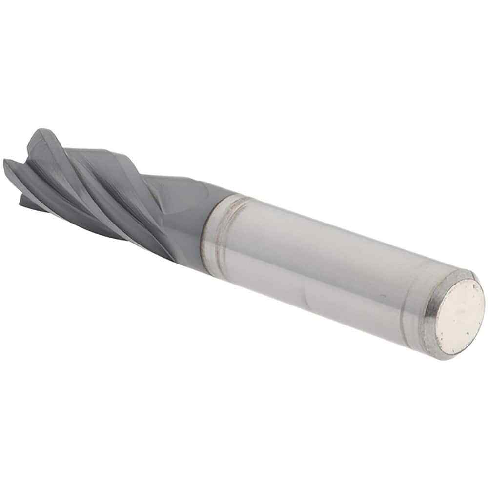 SGS 30014 Square End Mill: 3/8″ Dia, 1″ LOC, 3/8″ Shank, 2-1/2″ OAL, 4 Flutes