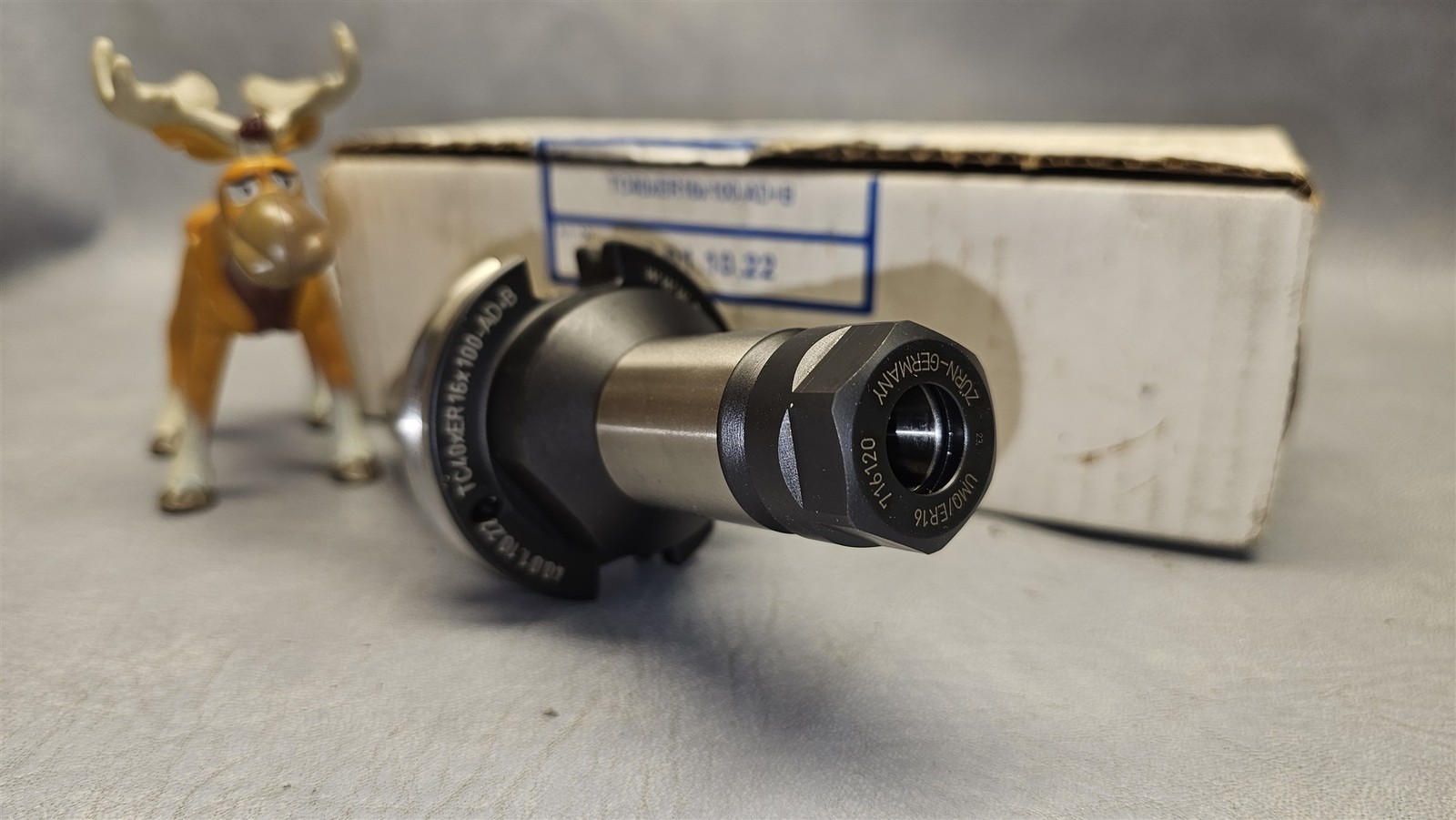 Zurn 40.01.10.22 Chuck for ER Collet 3-20,000RPM TC40xER16x100-AD-B