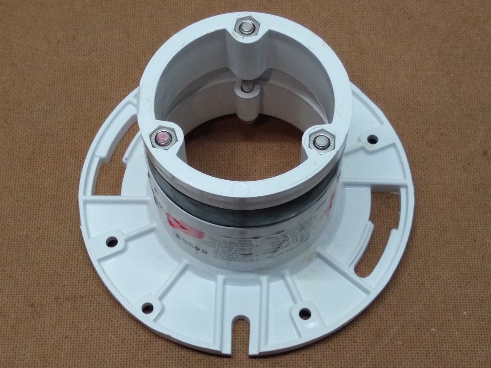 Oatey 43539 Replacement for Cast Iron Closet Flange, 4 Inch PVC