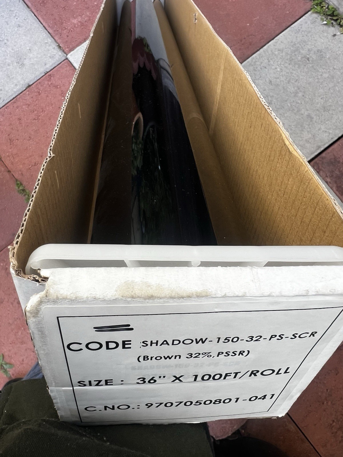 Shadow Window Tint Films Black/Brown 32% VRT PSSR 36” X 100 Feet Roll Car Home