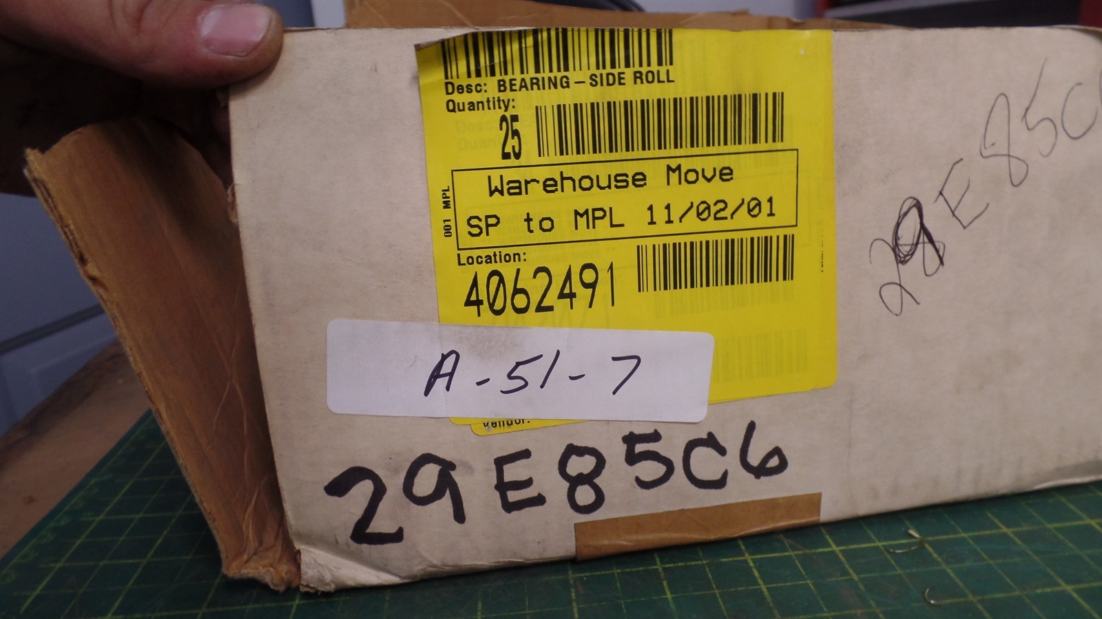 GENUINE NTN ALS207 BEARING, BARBER GREENE 29E85C6 SIDE ROLL, ALS-207 400301