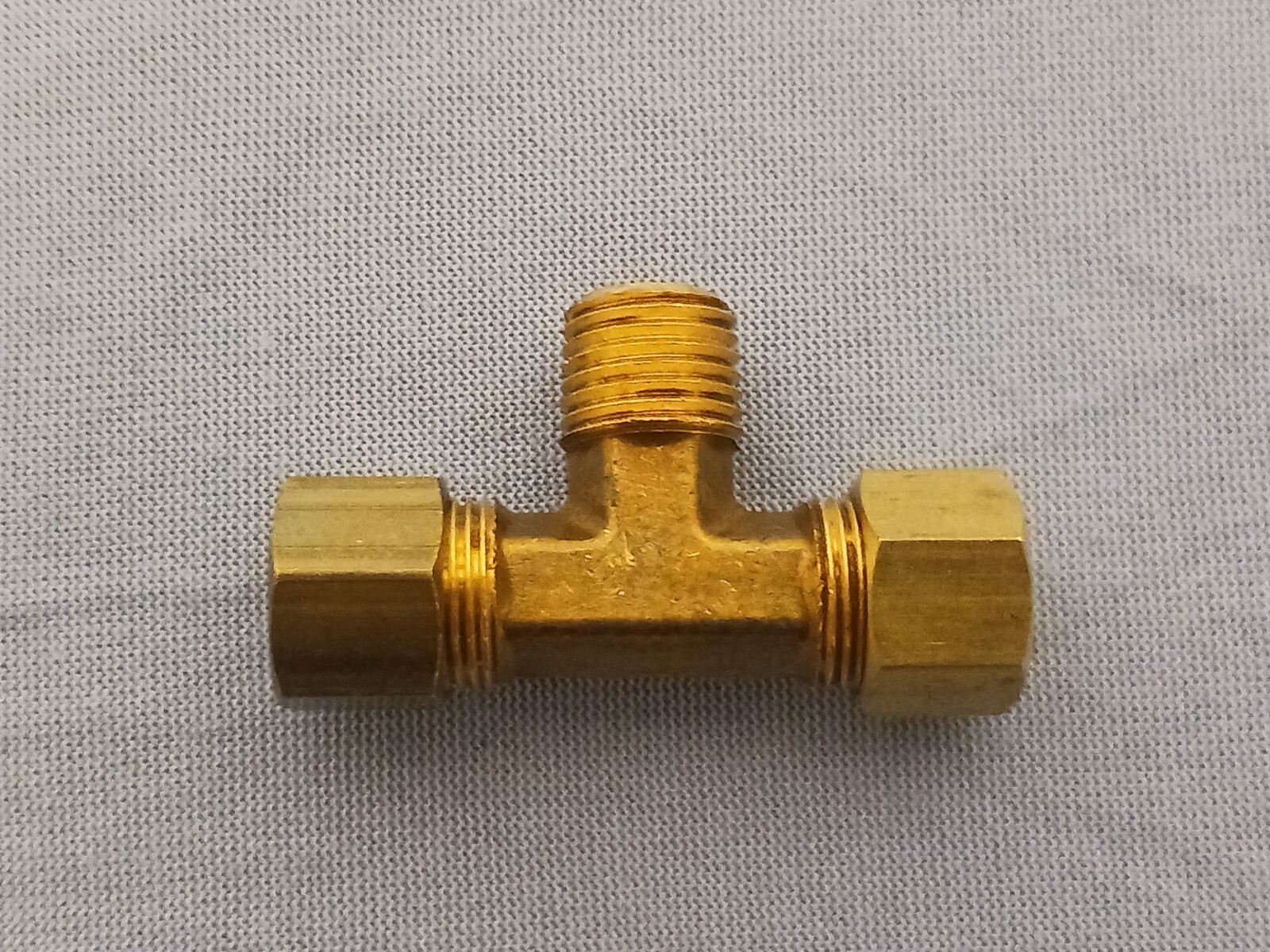 150 PC – NEW – Solid Brass Compression Branch Tee Male Elbow Pipe Fittings