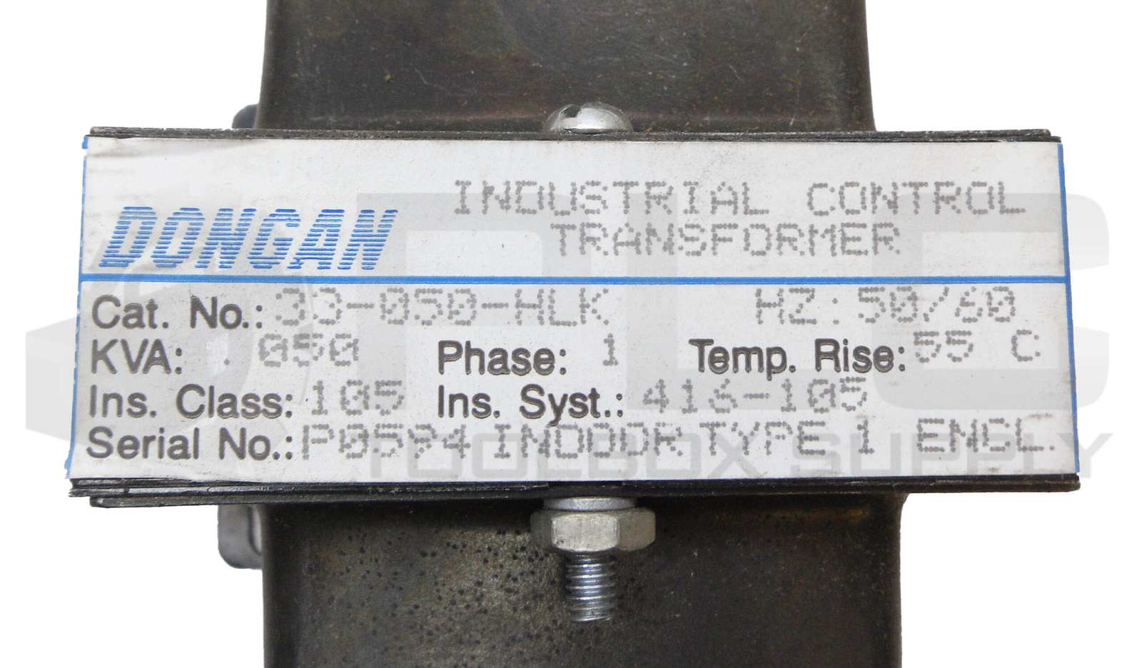 NEW DONGAN 33-050-HLK INDUSTRIAL CONTROL TRANSFORMER 50/60HZ 1PH *READ*