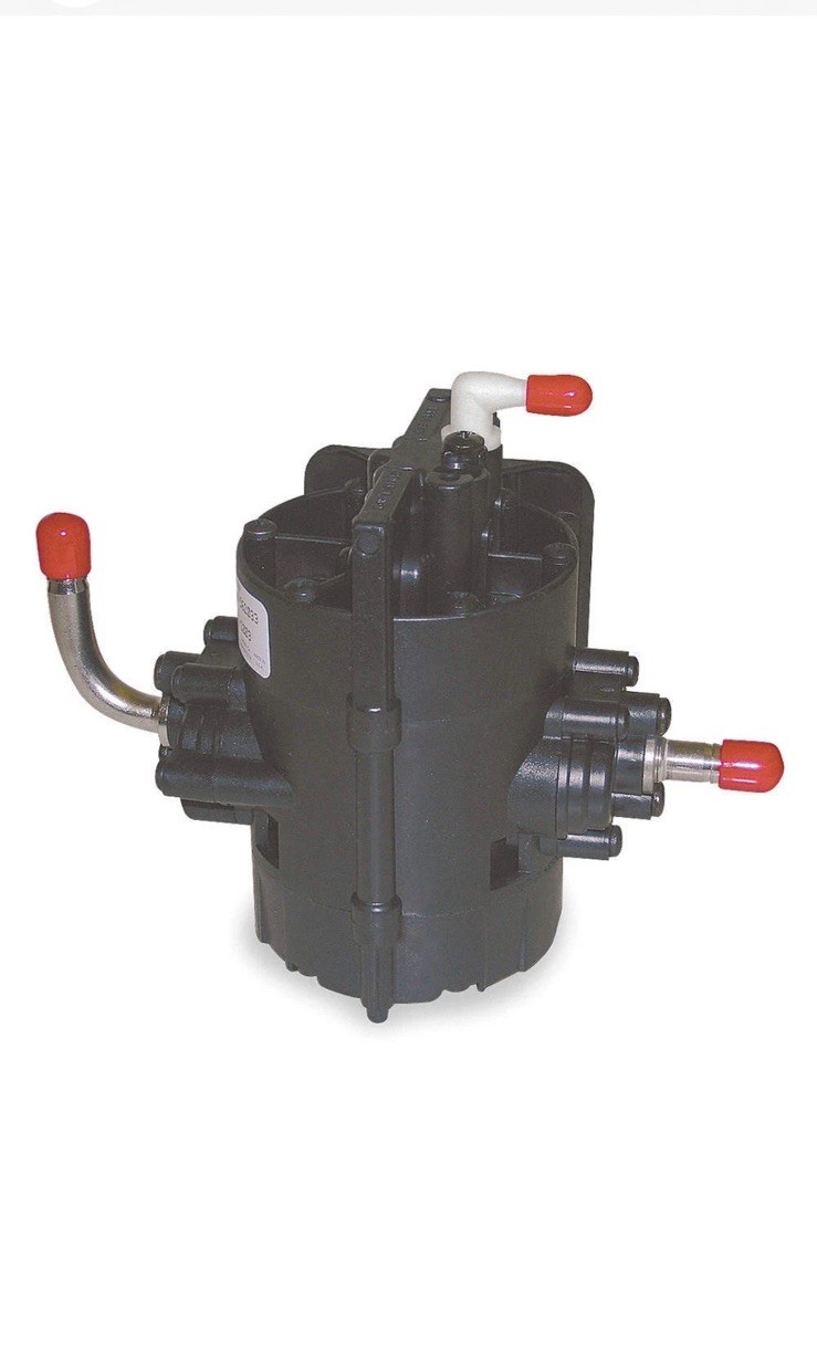 SHURFLO 166-200-36 Diaphragm Pump,PolyP,2Cmb,0.6gpm,60psi 4UN12