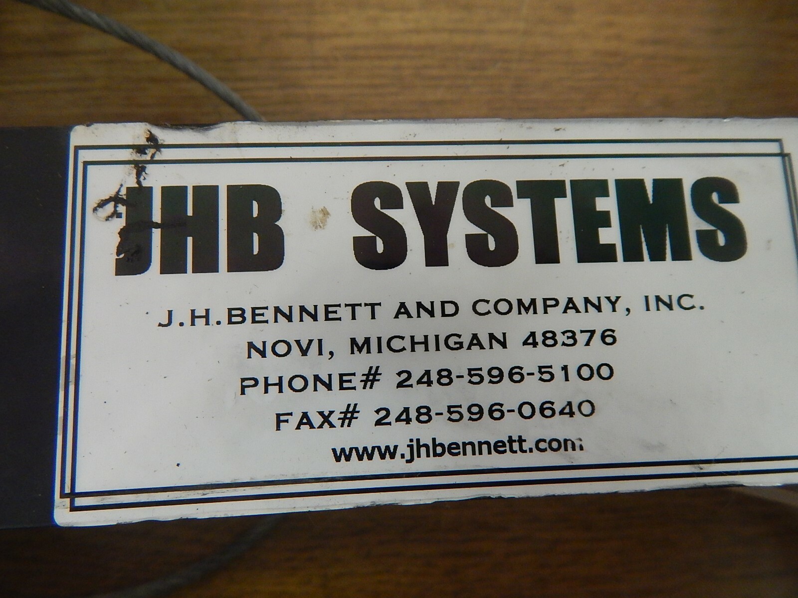 JHB Systems A60061SL183 Trolley Assembly FD380-6C3 R380-6C3 *FREE SHIPPING*