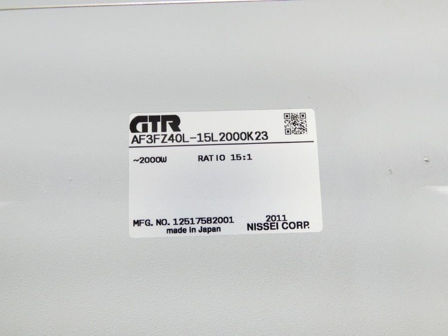 GTR AF3FZ40L-15L2000K23 12517582001 NSMP