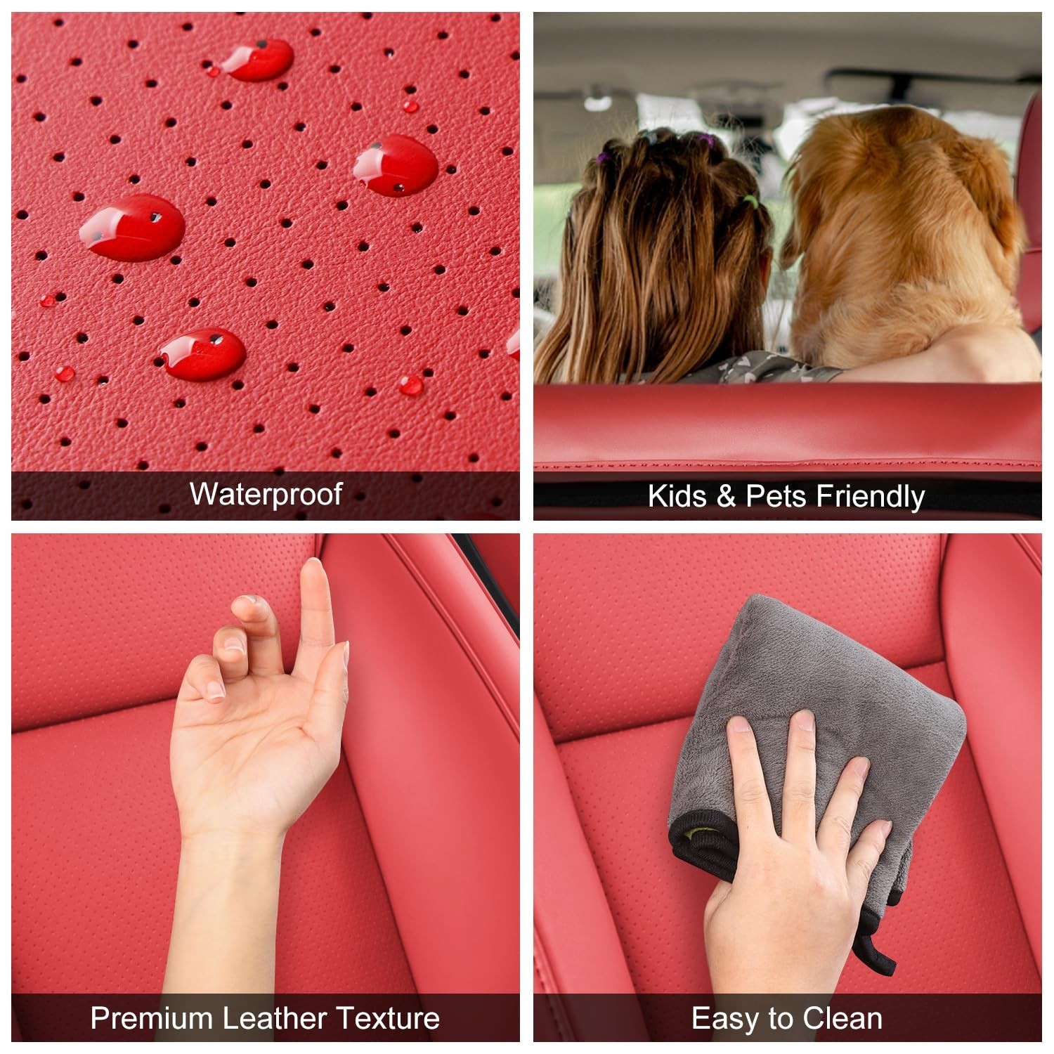 Car Seat Covers for New 2025-2026 Tesla Model Y Juniper Nappa Leather Car Int…