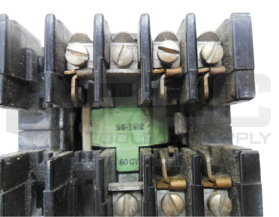 GENERAL ELECTRIC CR120A03002AA /A INDUSTRIAL RELAY 300VAC 10A W/ 55-1G2 COIL