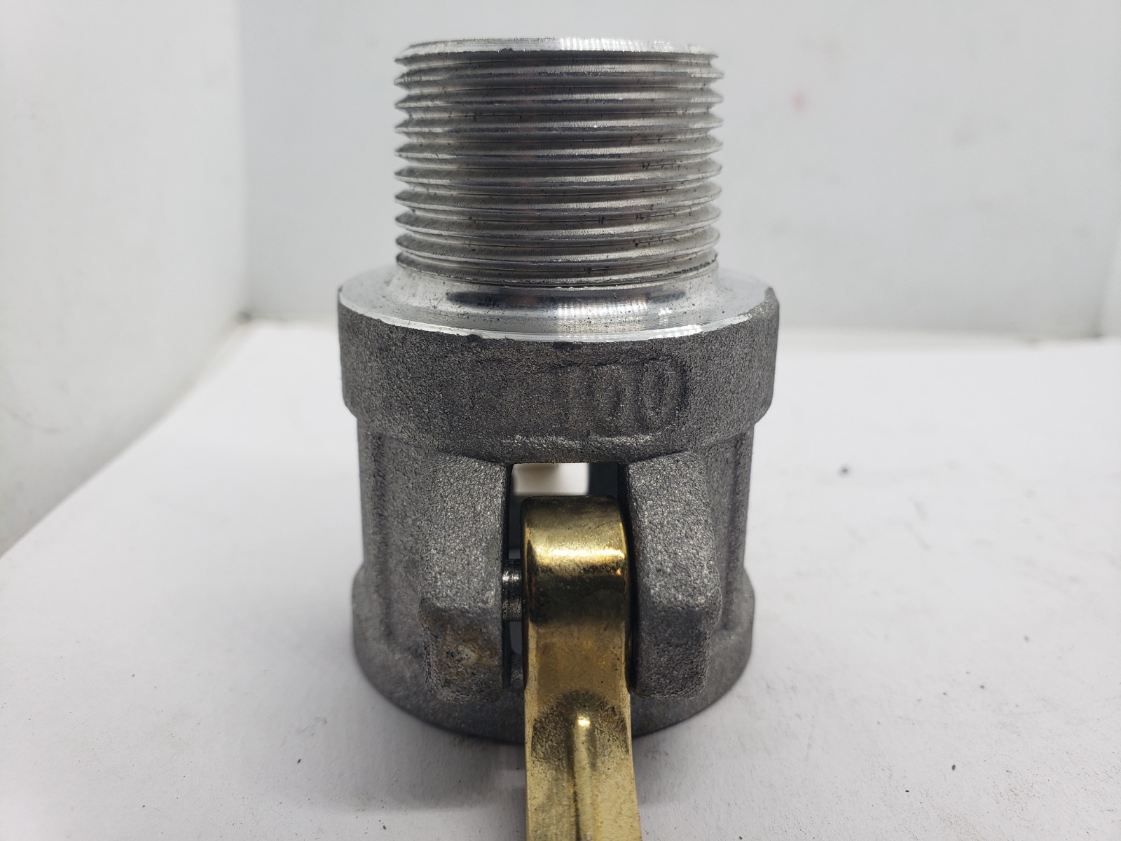 B-100 CAMLOCK COUPLING 1″ FEMALE SOCKET TO 1″ MALE NPT, LOT OF 2, NNB