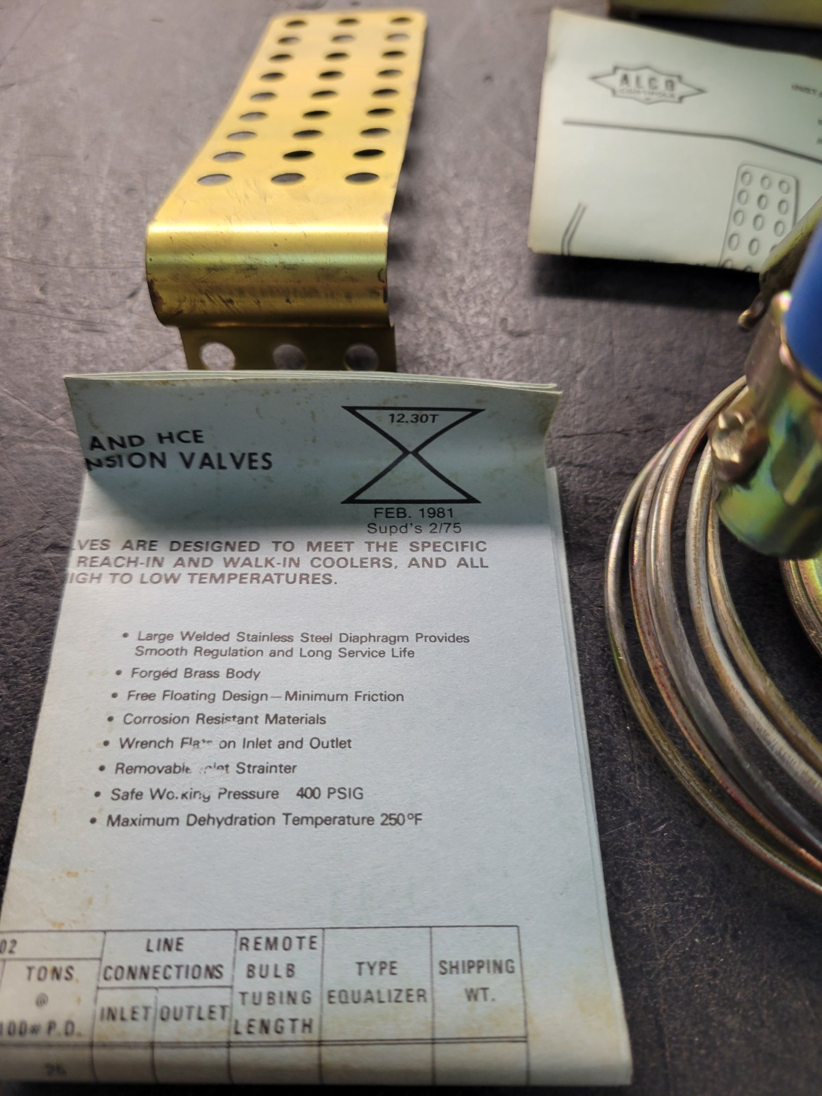 Alco HCE 1 Expansion Valve.