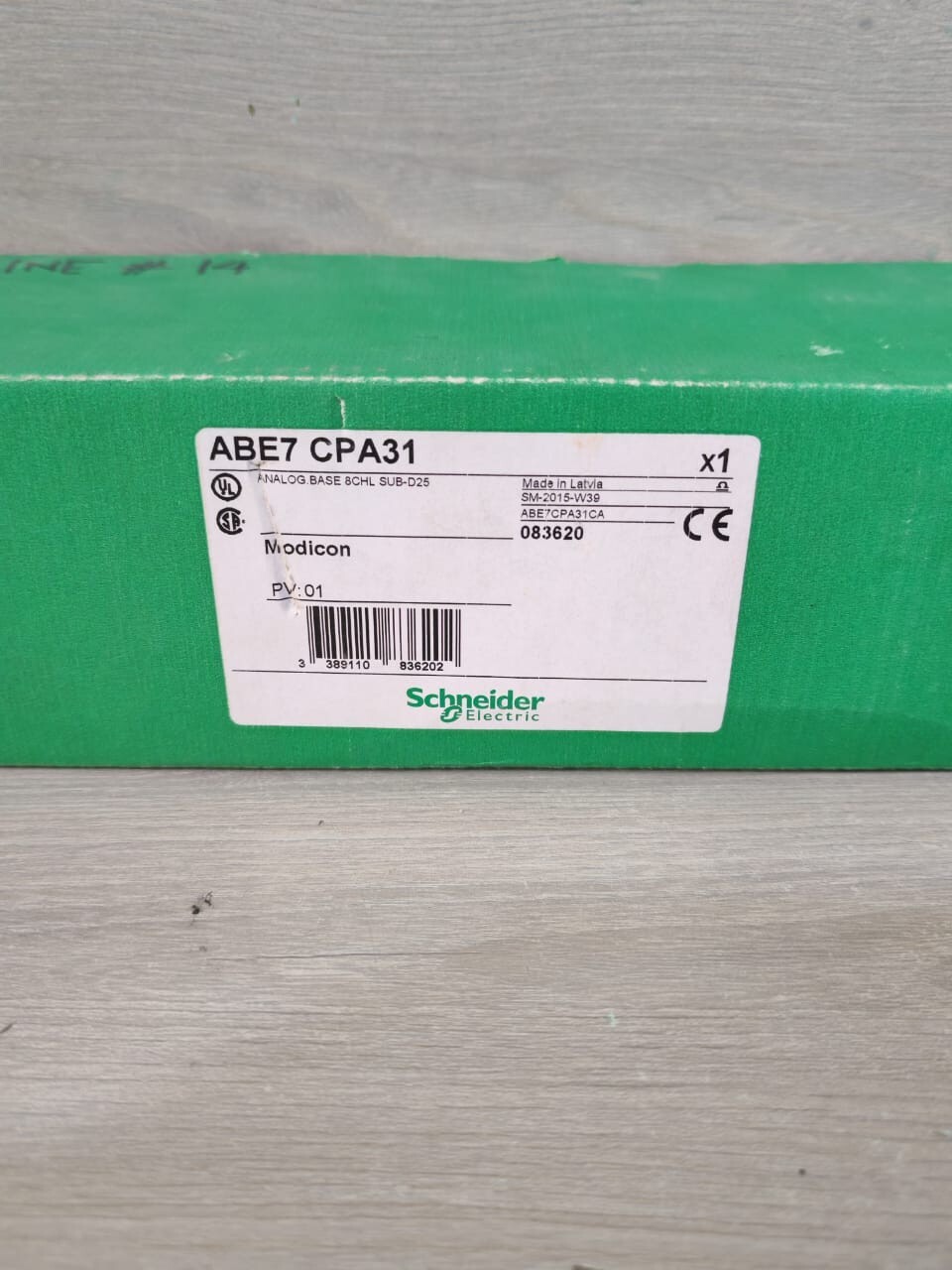 SCHNEIDER ELECTRIC MODICON ABE7-CPA31 PV:01