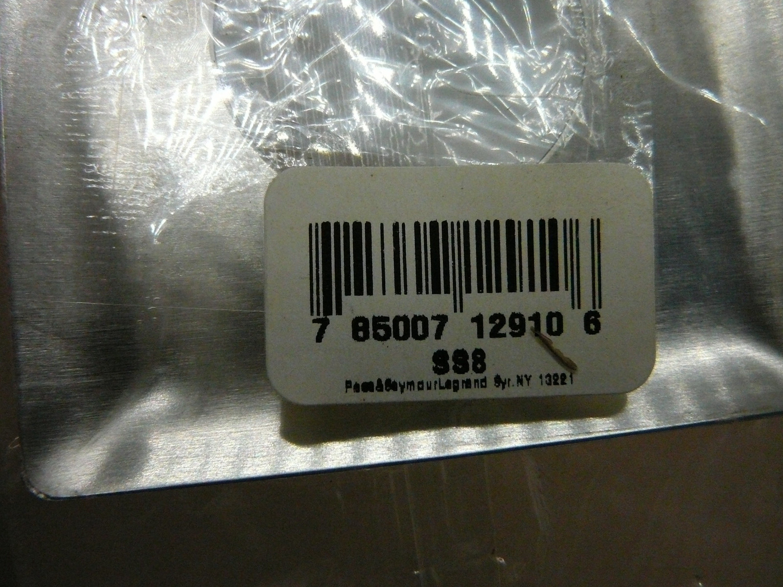 BOX OF 9 LEGRAND SS8 SMOOTH 302SS METAL WALL PLATES 1 GANG DUPLEX