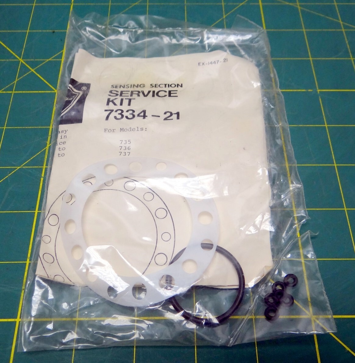New in Box King Sensing Section Diaphragm Service Kit P/N 7334-21