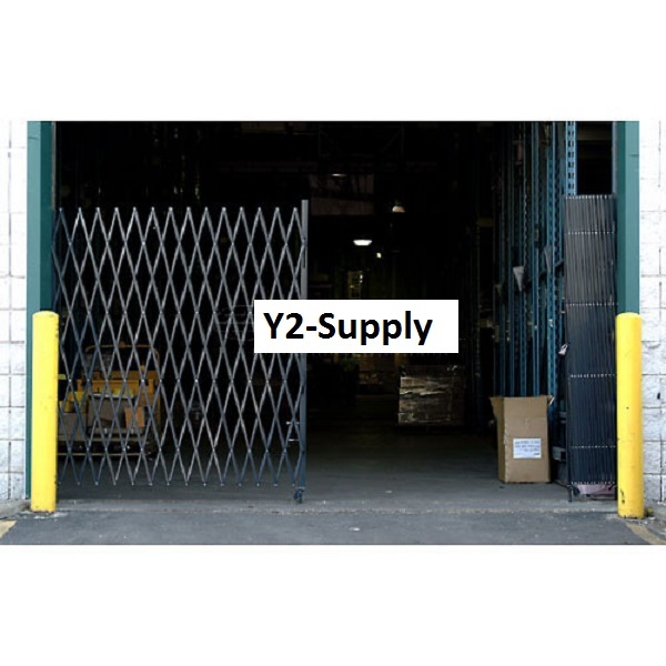 NEW! Double Folding Security Gate 12′ X 8′!!