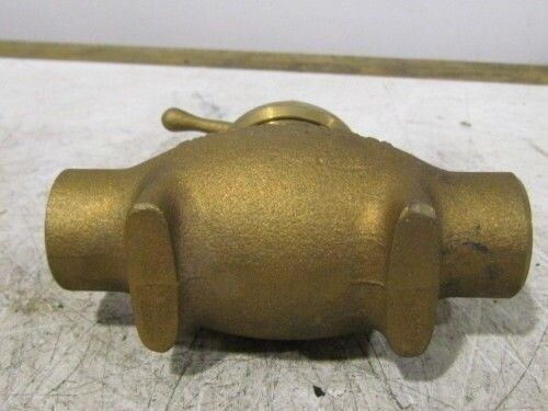 Mueller Brass Streamline Valve 1″ Sweat