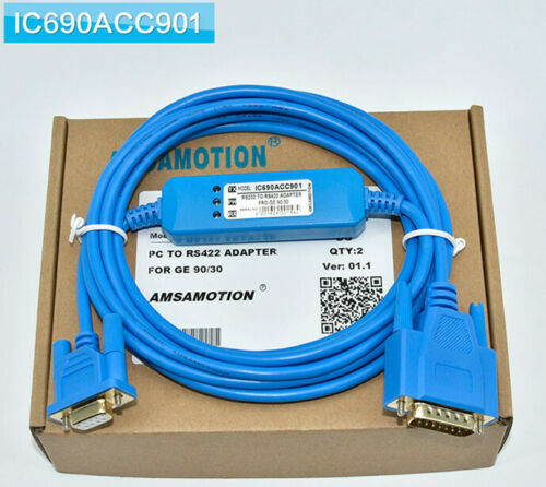 For US GE GE90-70 90-30 Series PLC Programming Cable IC690ACC901