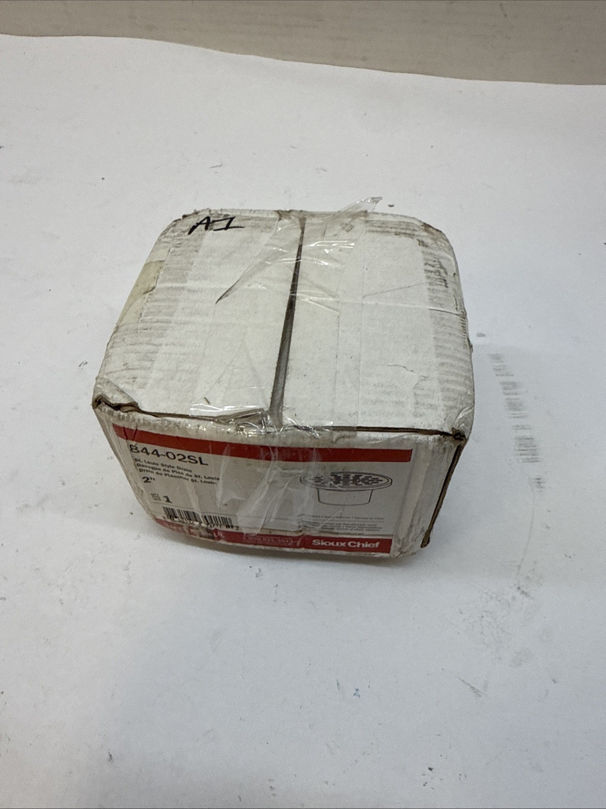 Sioux 844-02SL Drain Flr Clk Insd 2in CI 844 Enml Ctd