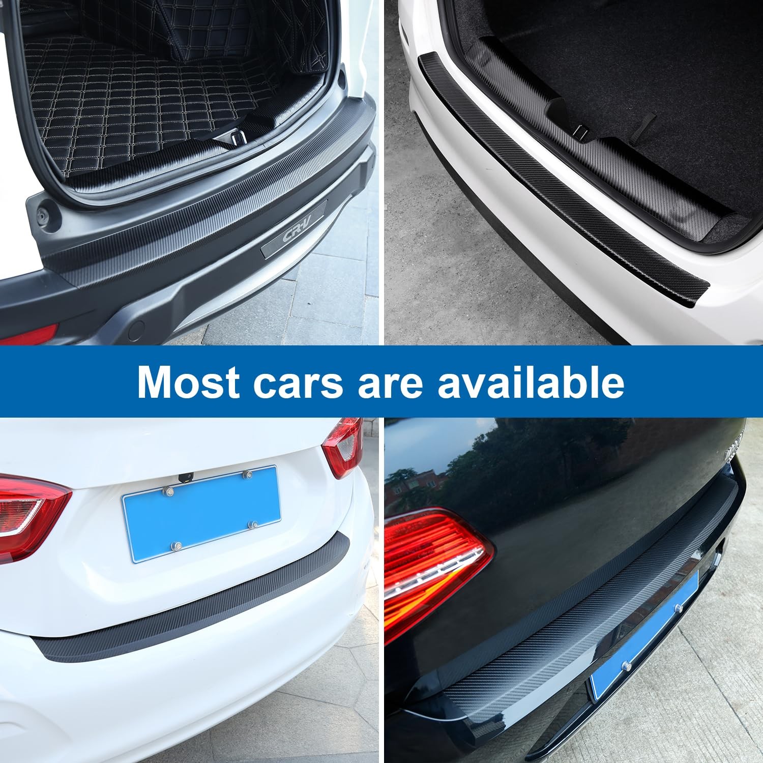 Moteloor Universal Rear Bumper Protector (40×3.54 in)