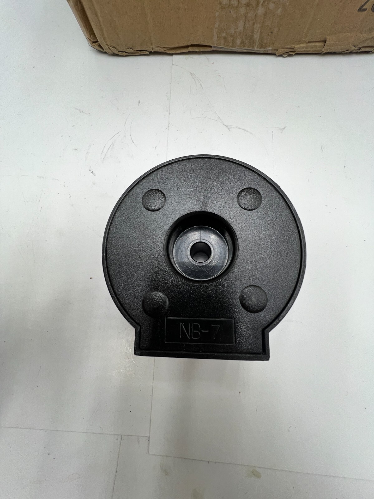 (QTY 36) Marco Awards Group BA3-7 Round Plastic Base Black NB-7 2-5/8″ x 2″